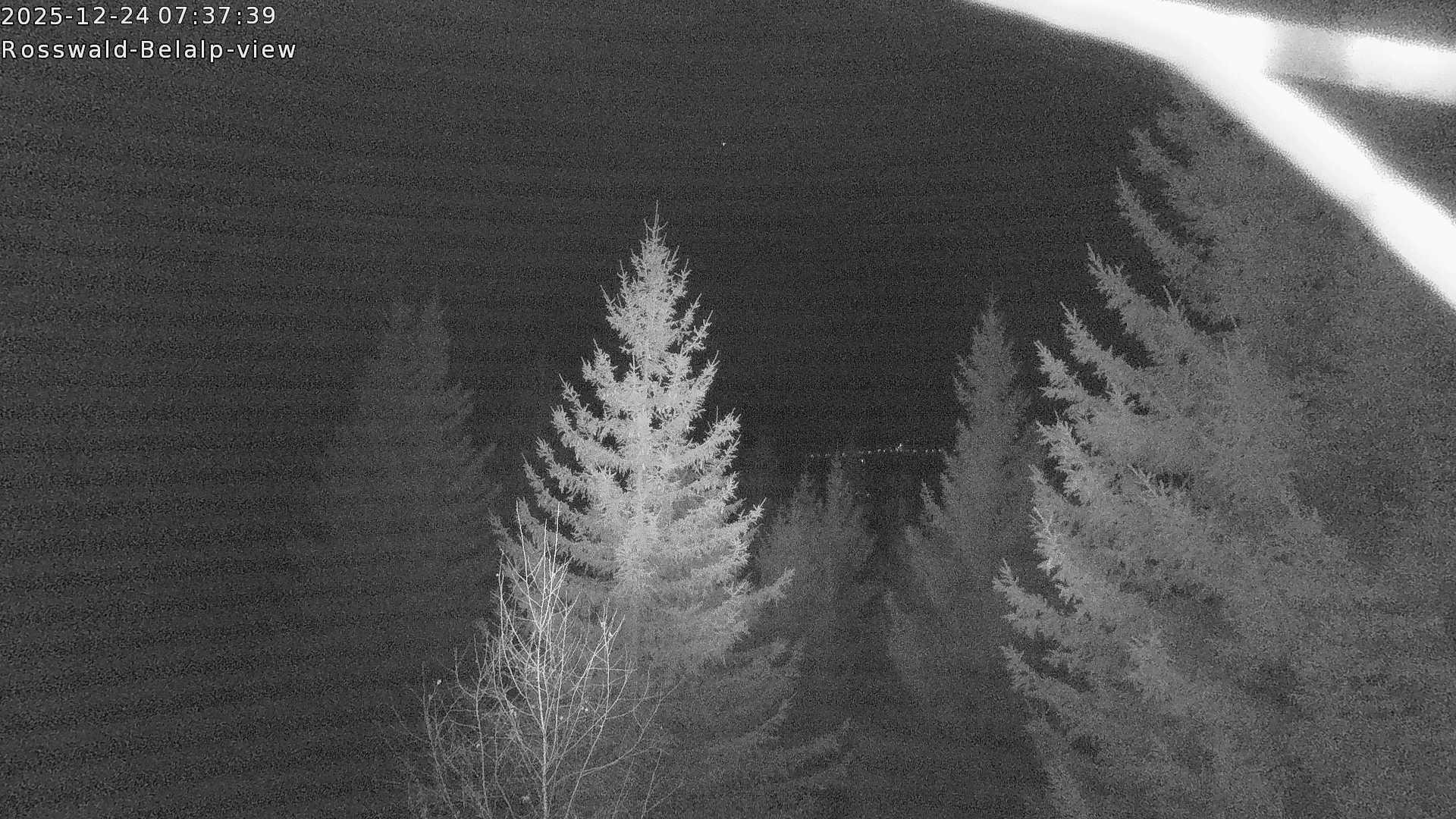 Archiv Foto Webcam Rosswald - Chalet Bergfriede