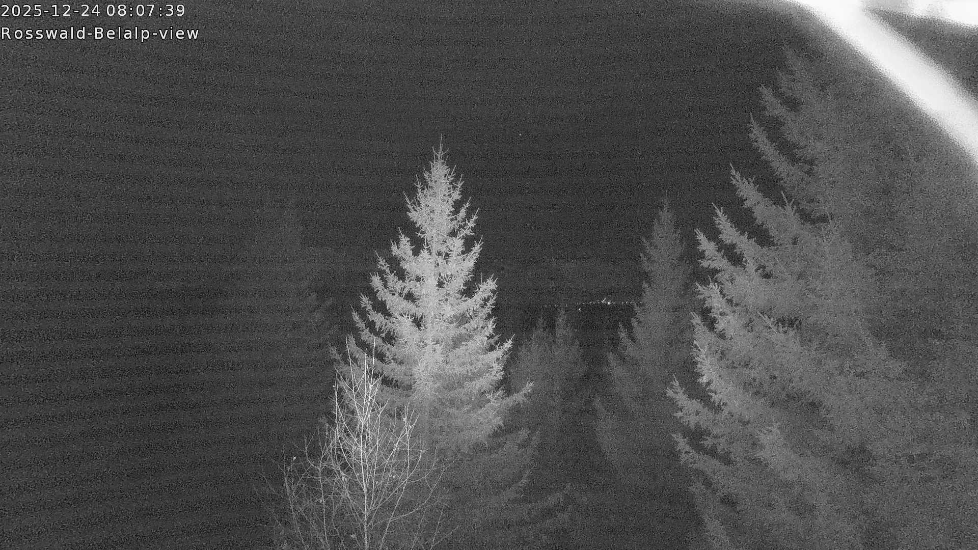 Archiv Foto Webcam Rosswald - Chalet Bergfriede