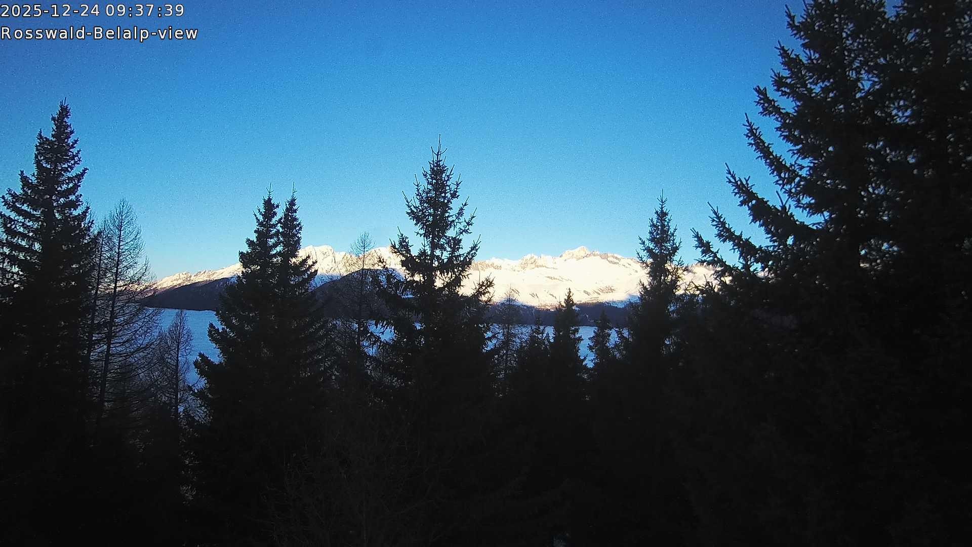 Archiv Foto Webcam Rosswald - Chalet Bergfriede