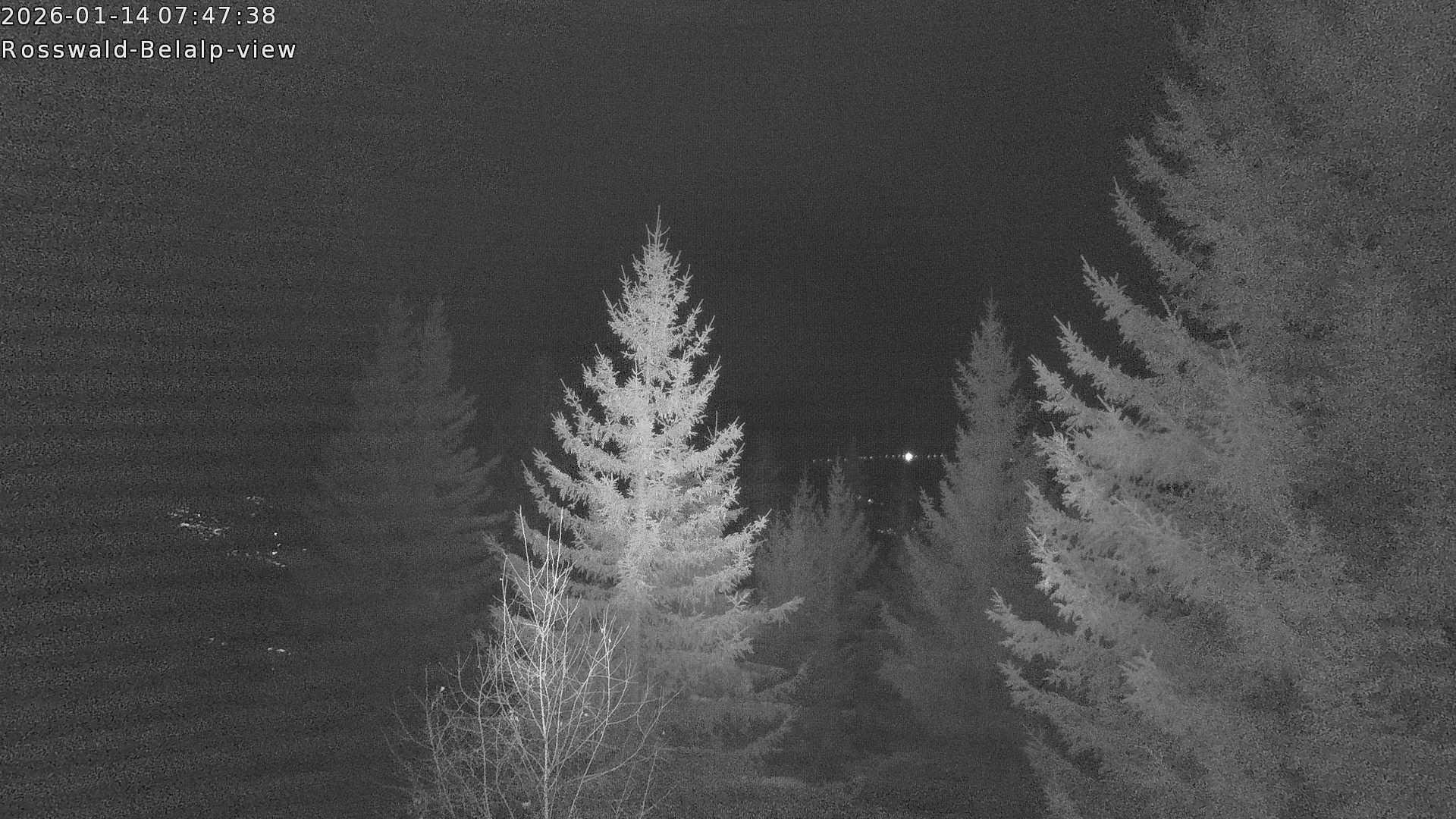 Archiv Foto Webcam Rosswald - Chalet Bergfriede