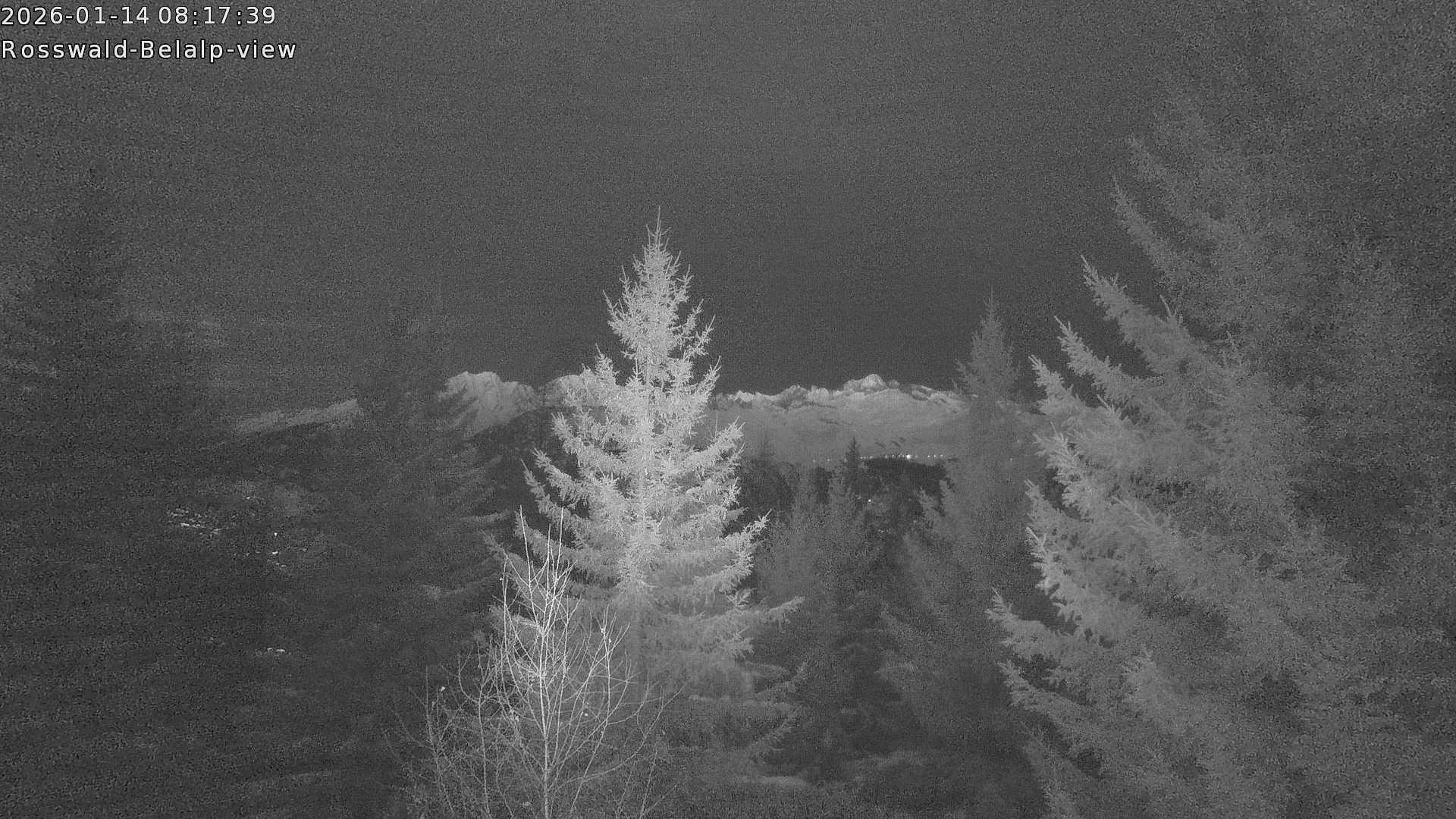 Archiv Foto Webcam Rosswald - Chalet Bergfriede