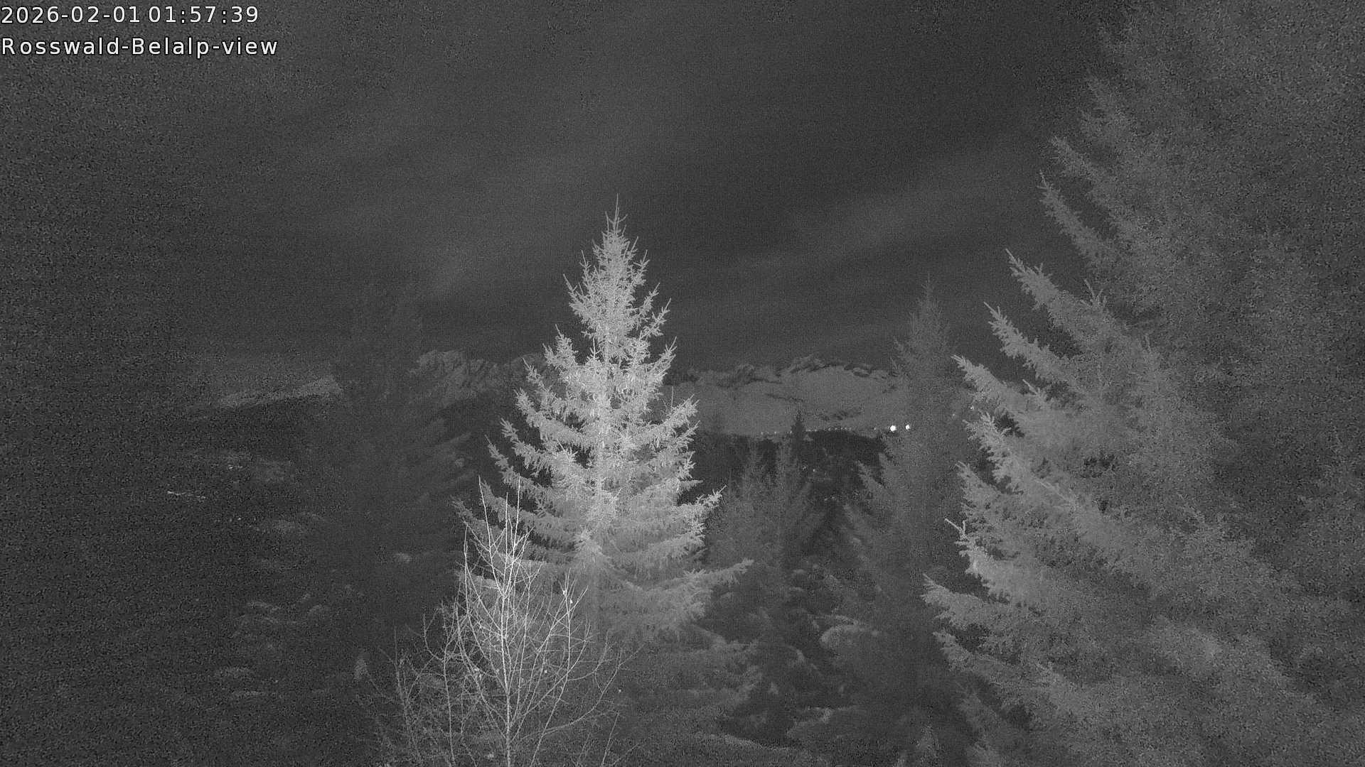 Archiv Foto Webcam Rosswald - Chalet Bergfriede