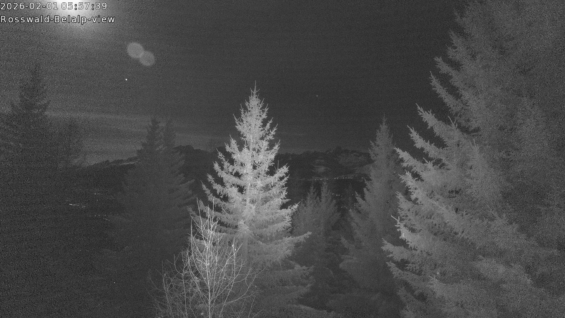 Archiv Foto Webcam Rosswald - Chalet Bergfriede