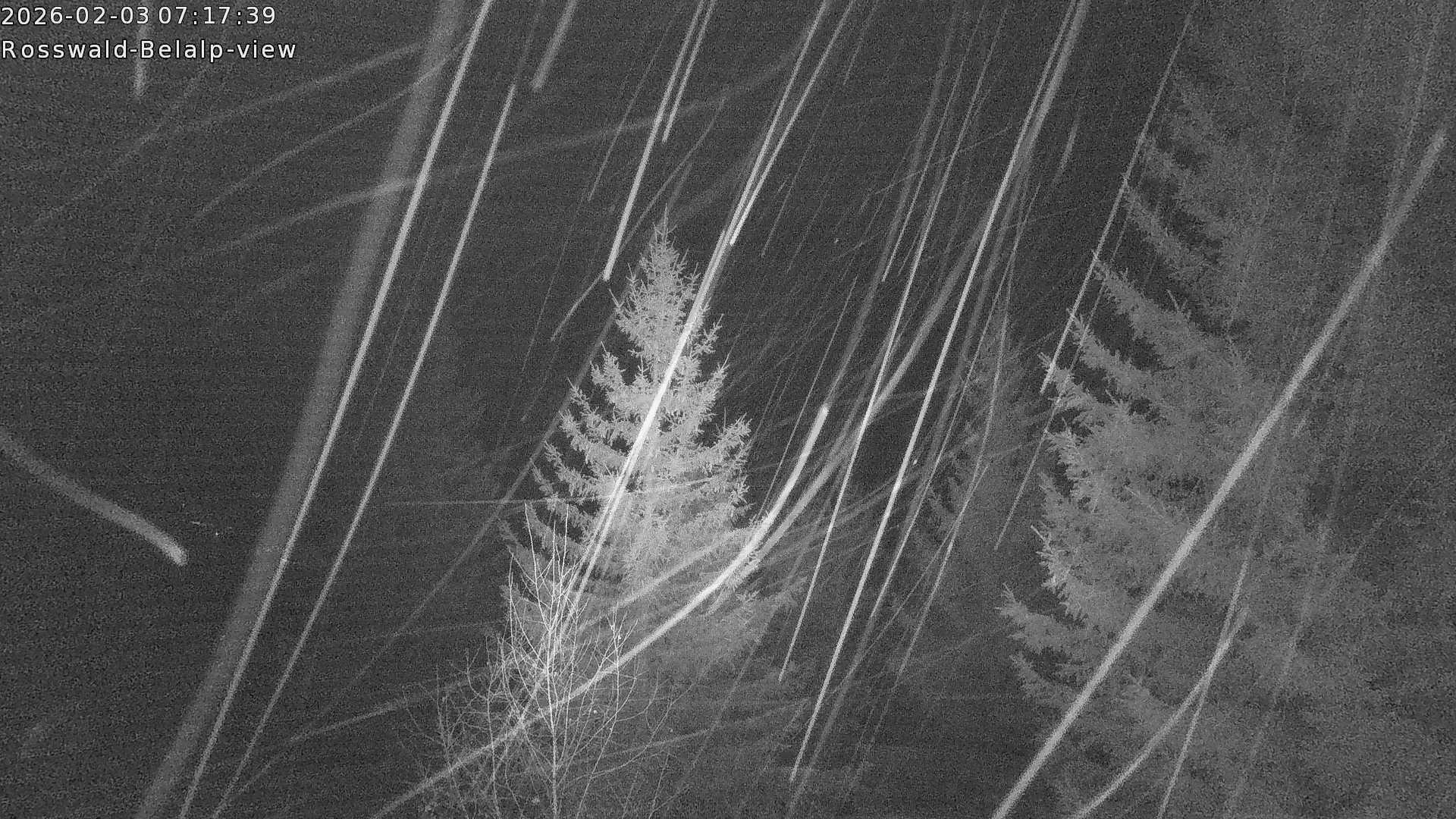 Archiv Foto Webcam Rosswald - Chalet Bergfriede