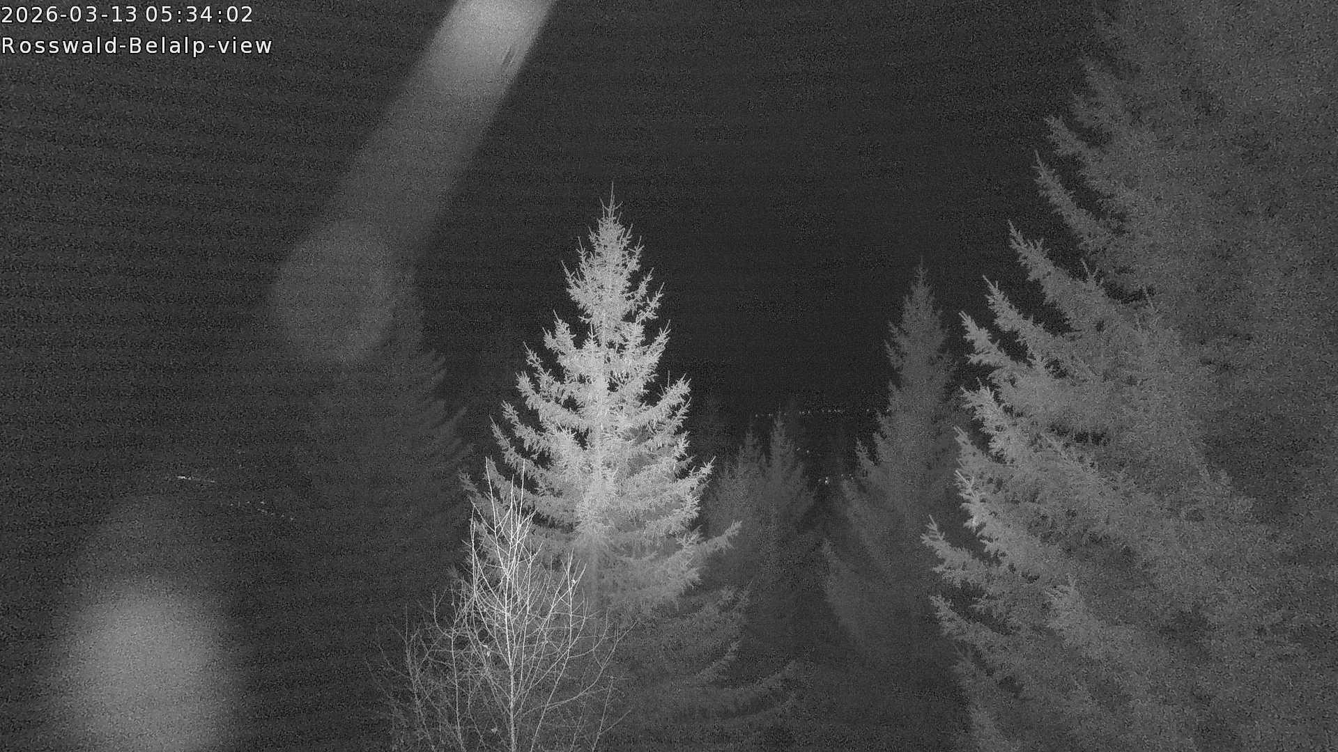 Archiv Foto Webcam Rosswald - Chalet Bergfriede