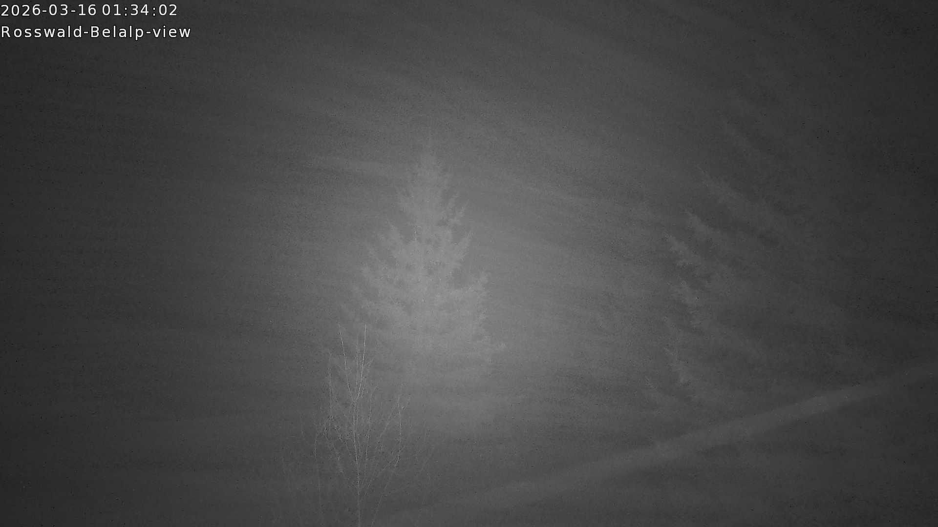 Archiv Foto Webcam Rosswald - Chalet Bergfriede