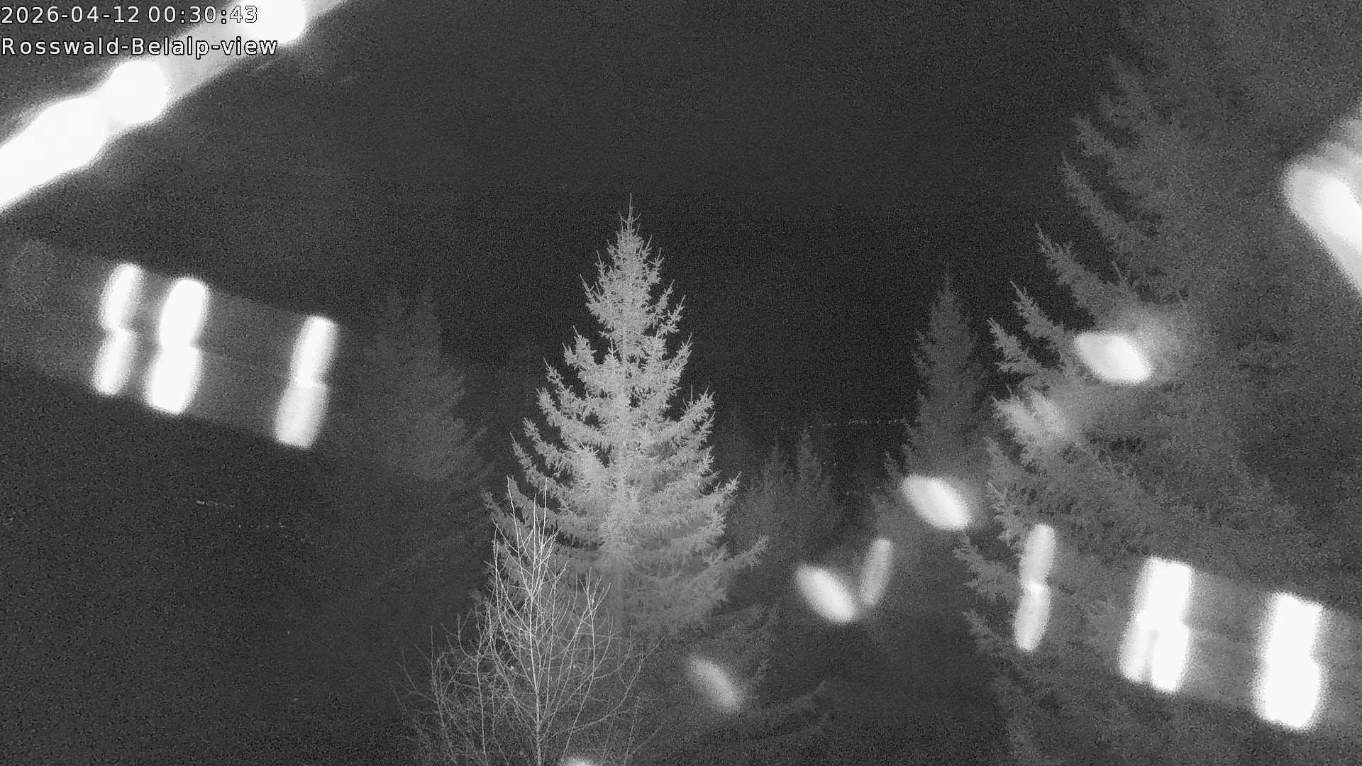 Archiv Foto Webcam Rosswald - Chalet Bergfriede