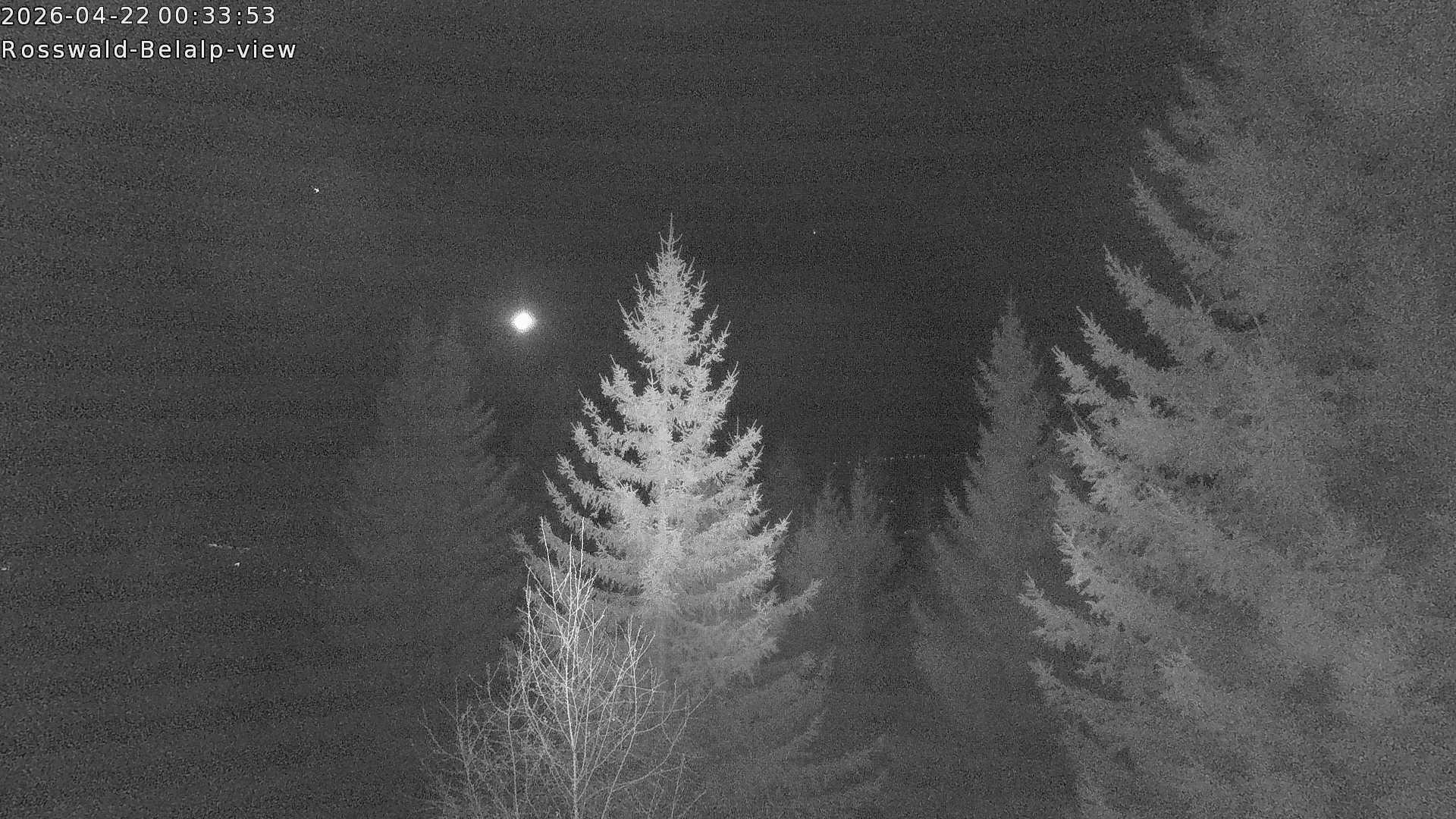 Archiv Foto Webcam Rosswald - Chalet Bergfriede