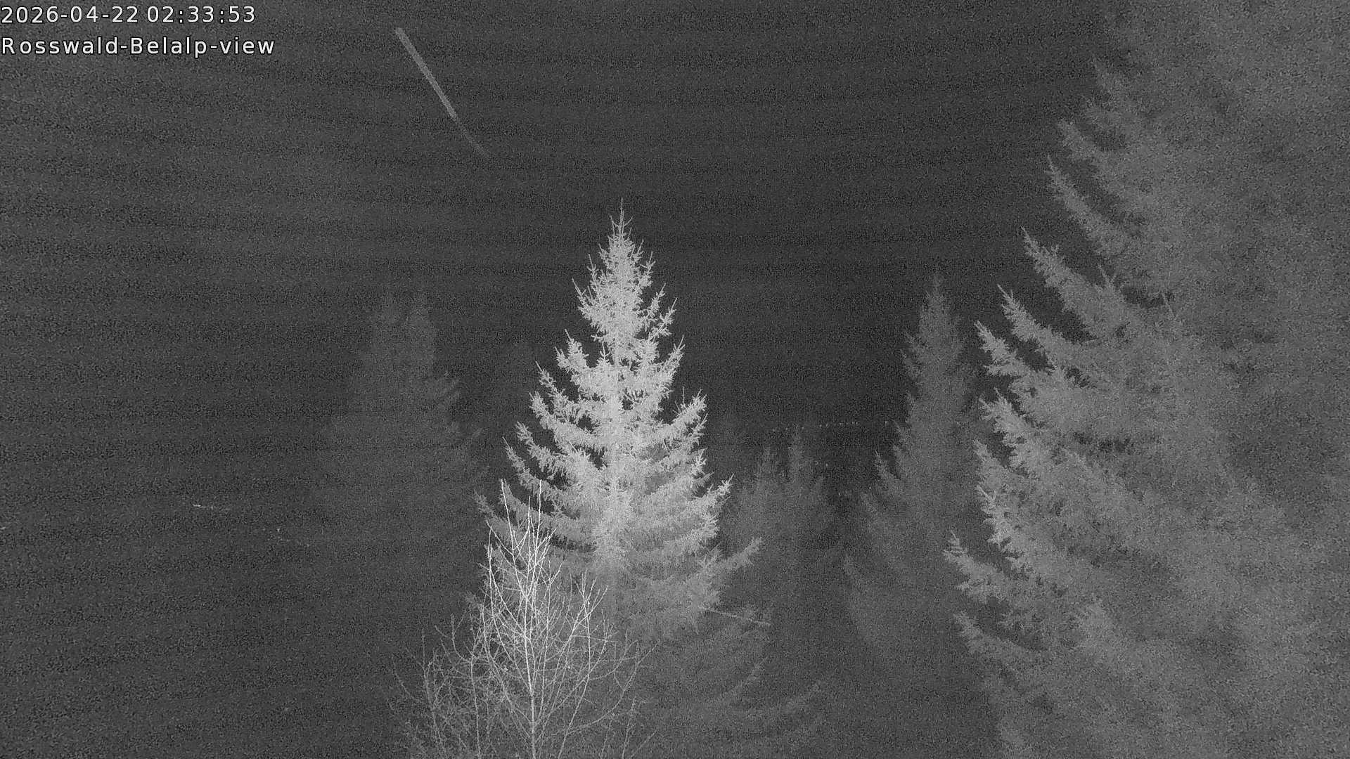 Archiv Foto Webcam Rosswald - Chalet Bergfriede