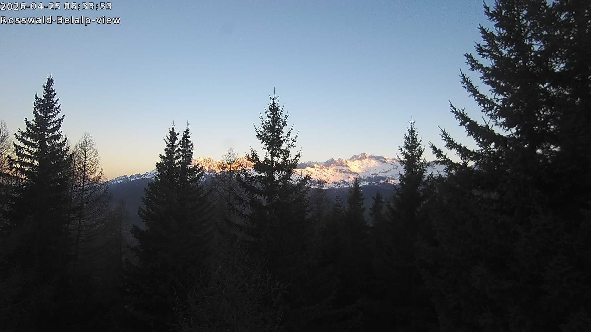 Archived image Webcam Rosswald - Bärgfriedu