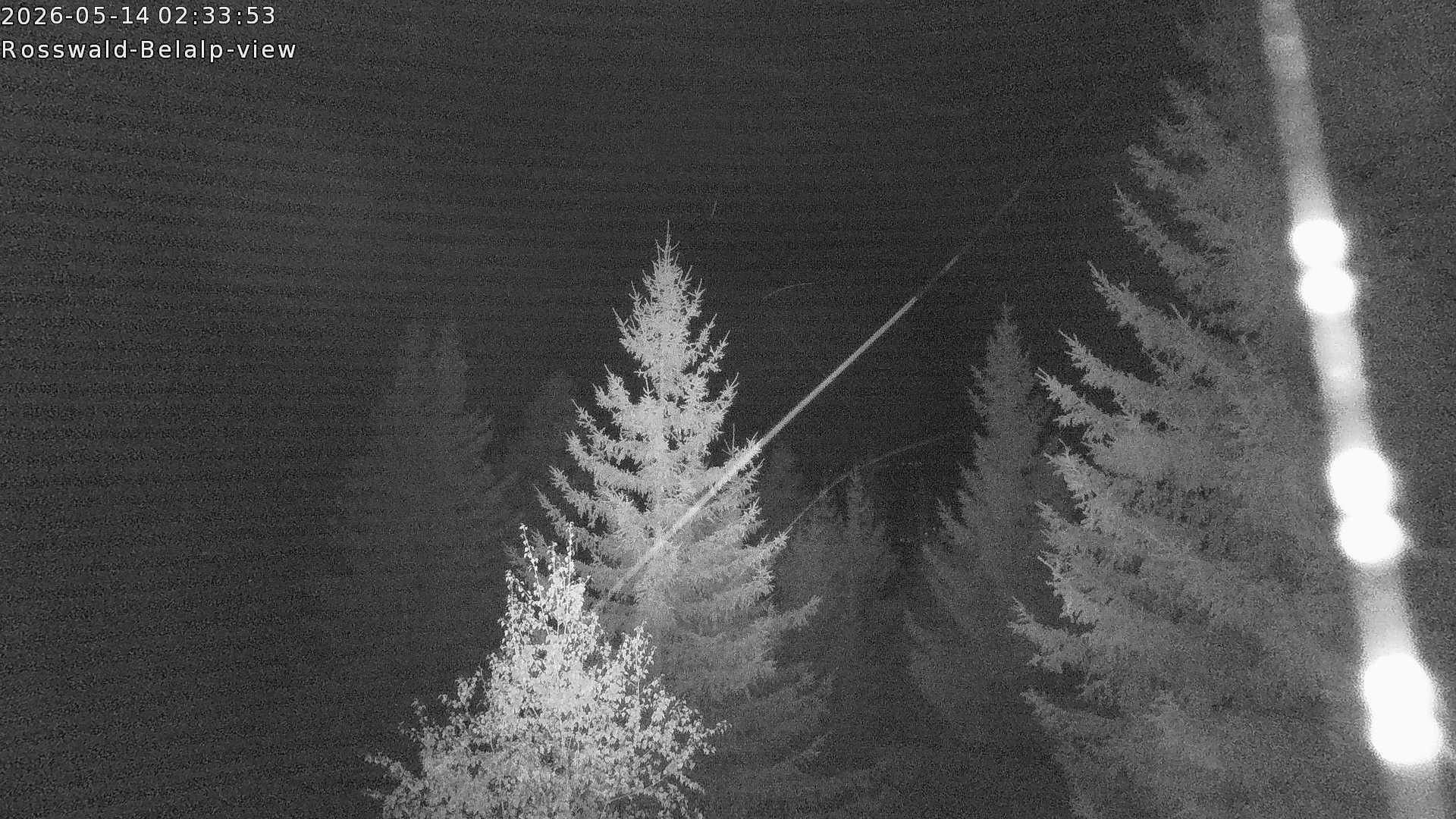 Archiv Foto Webcam Rosswald - Chalet Bergfriede