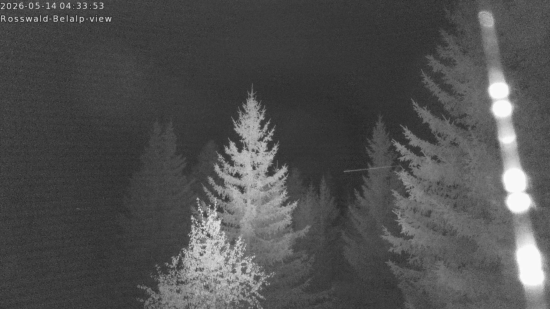 Archiv Foto Webcam Rosswald - Chalet Bergfriede