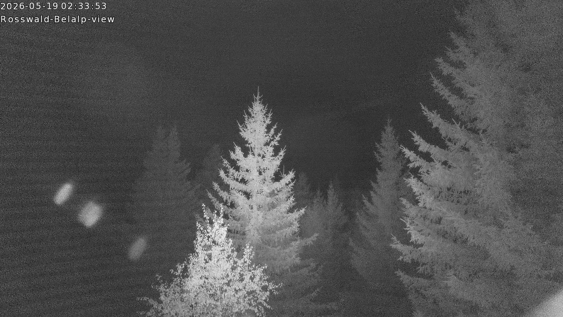 Archiv Foto Webcam Rosswald - Chalet Bergfriede