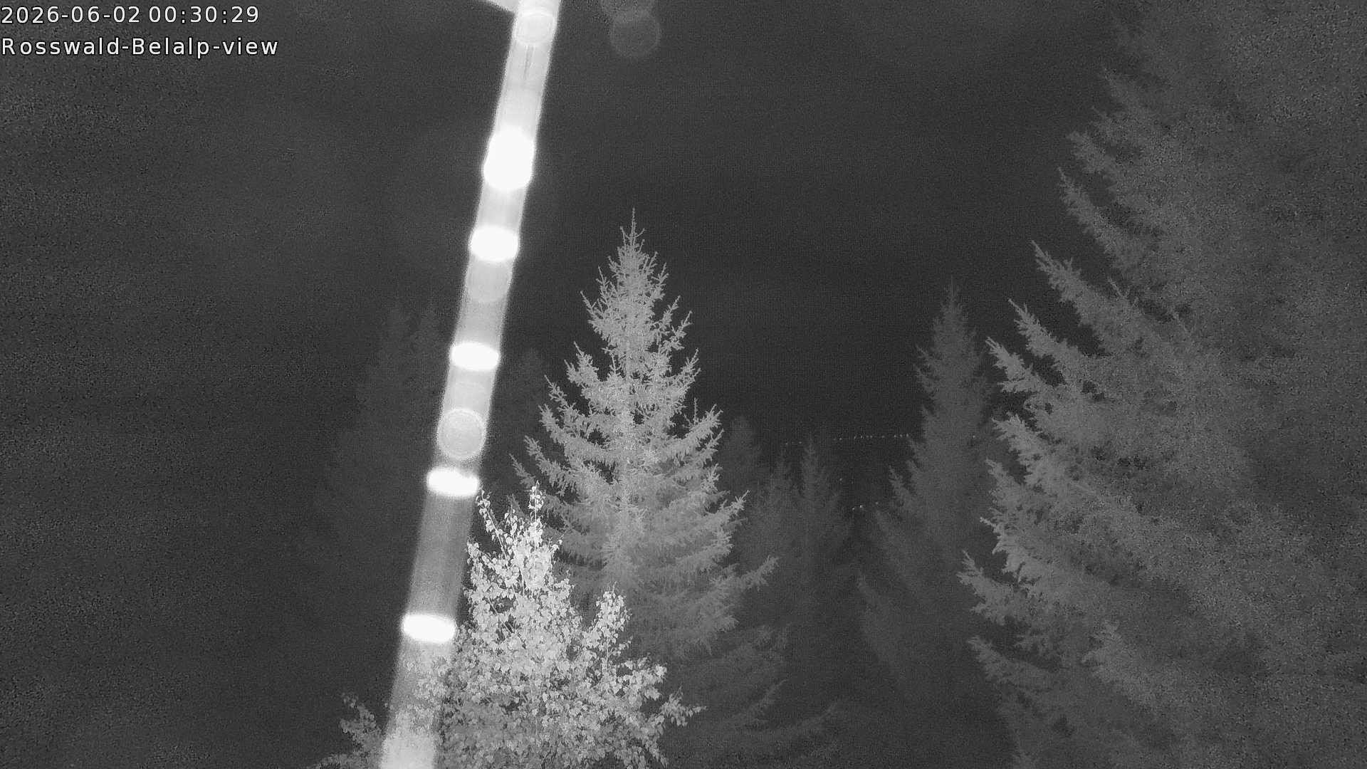 Archiv Foto Webcam Rosswald - Chalet Bergfriede