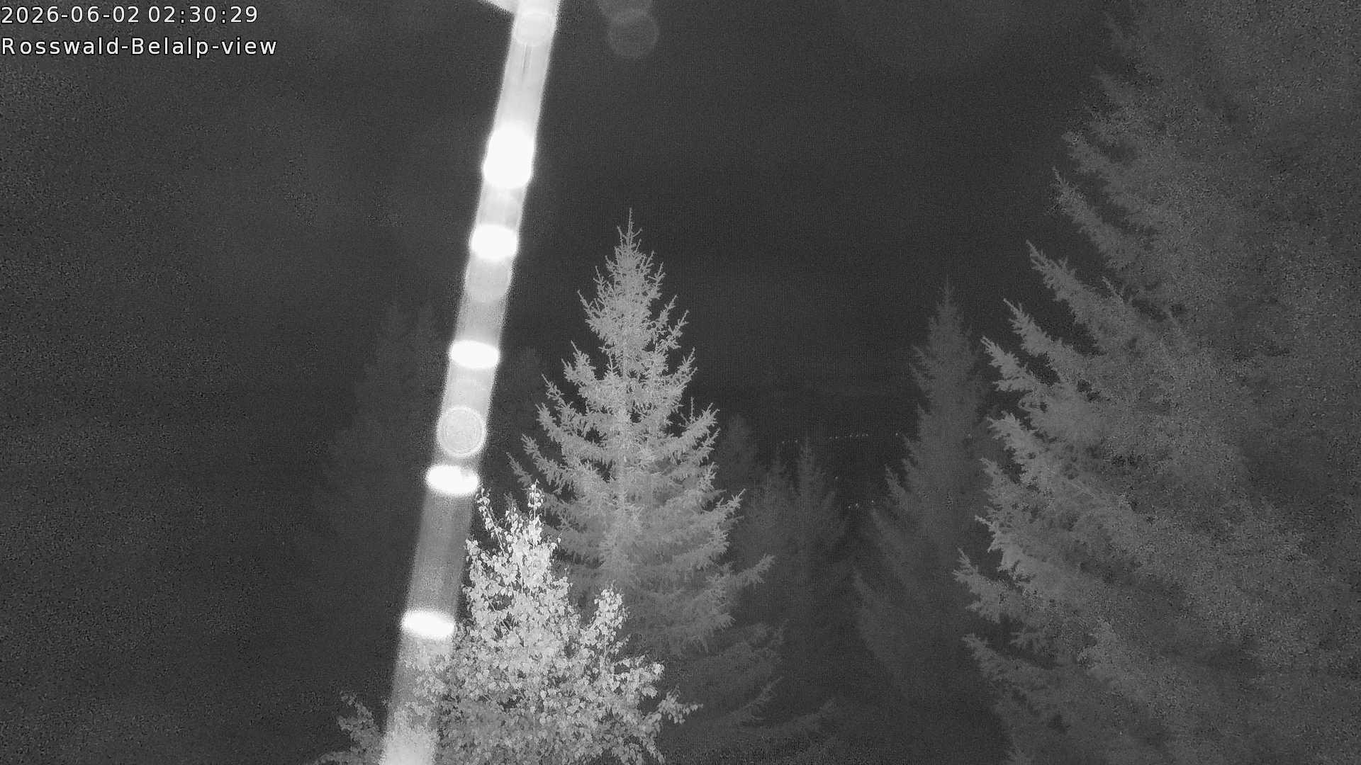 Archiv Foto Webcam Rosswald - Chalet Bergfriede