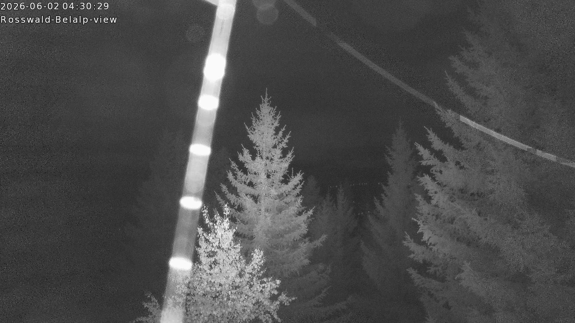 Archiv Foto Webcam Rosswald - Chalet Bergfriede