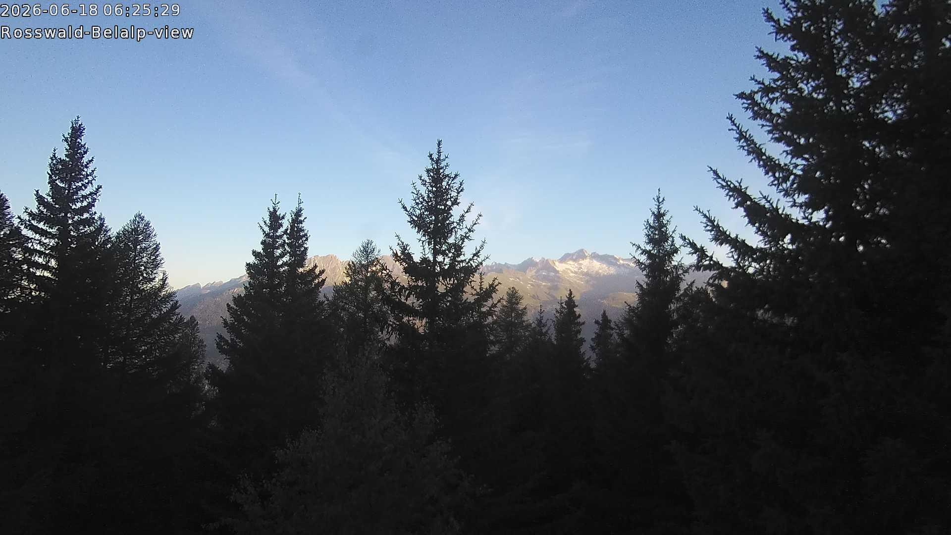 Archived image Webcam Rosswald - Bärgfriedu