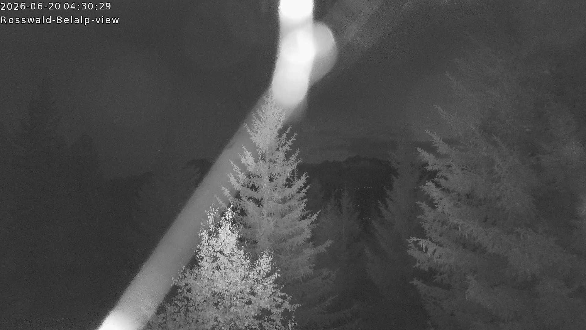 Archiv Foto Webcam Rosswald - Chalet Bergfriede