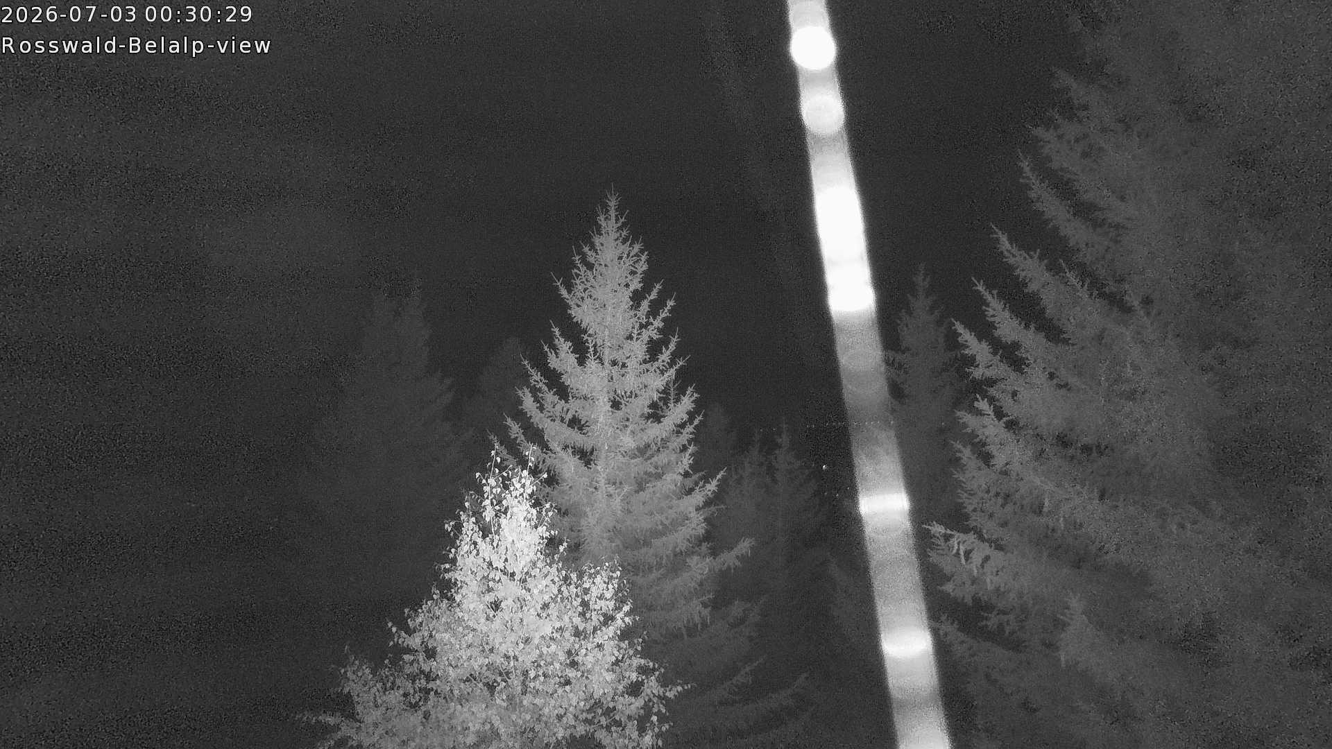 Archiv Foto Webcam Rosswald - Chalet Bergfriede