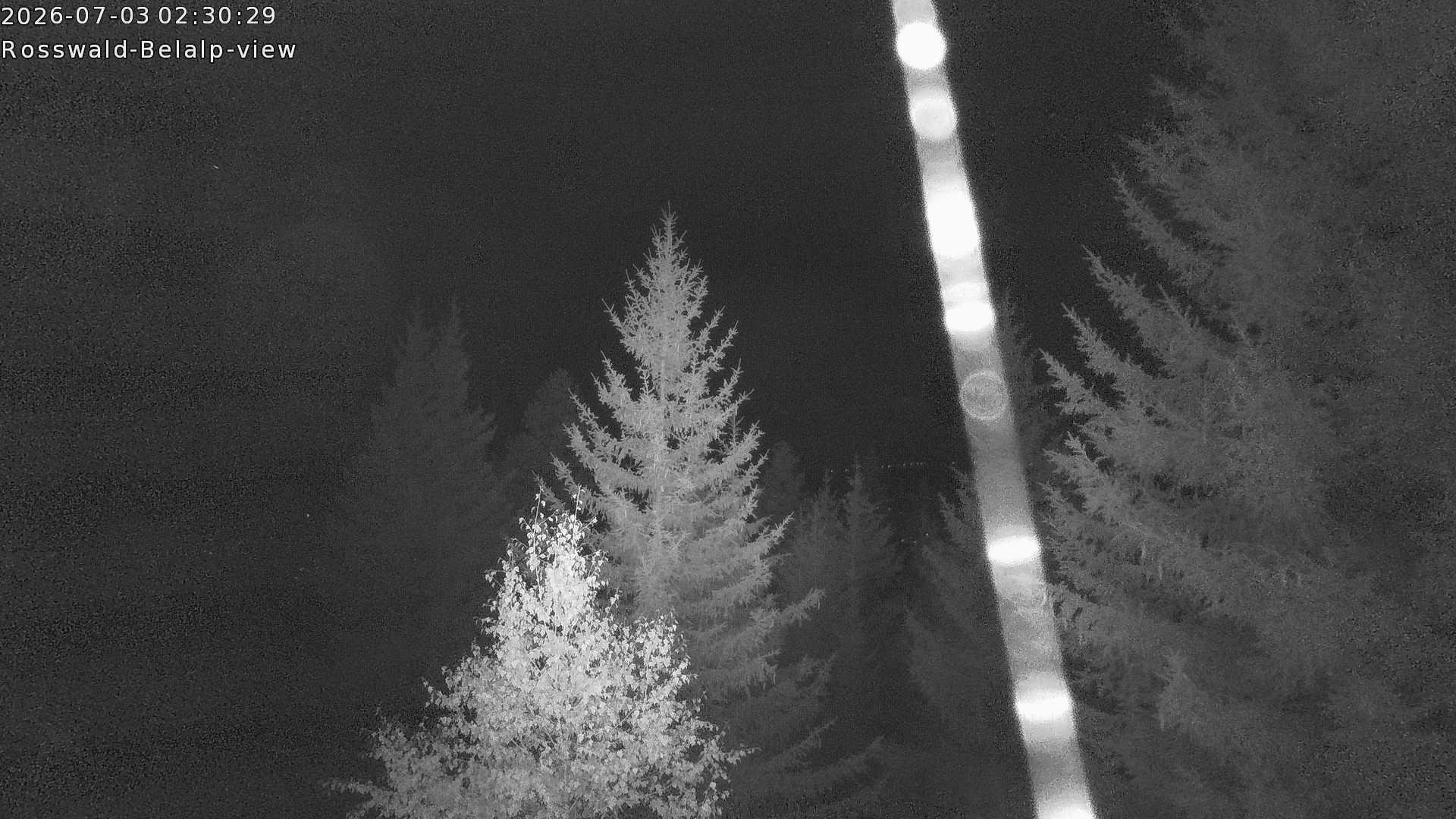 Archiv Foto Webcam Rosswald - Chalet Bergfriede
