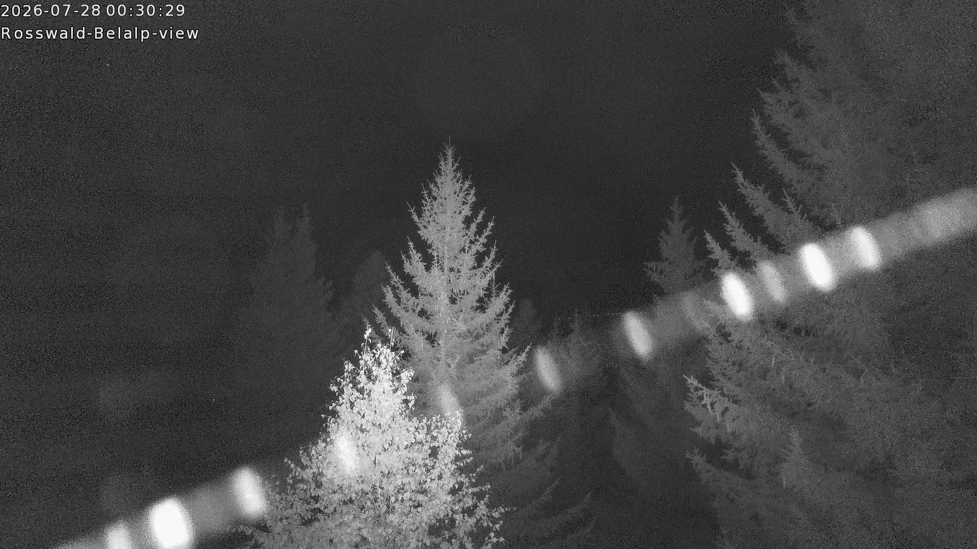 Archiv Foto Webcam Rosswald - Chalet Bergfriede