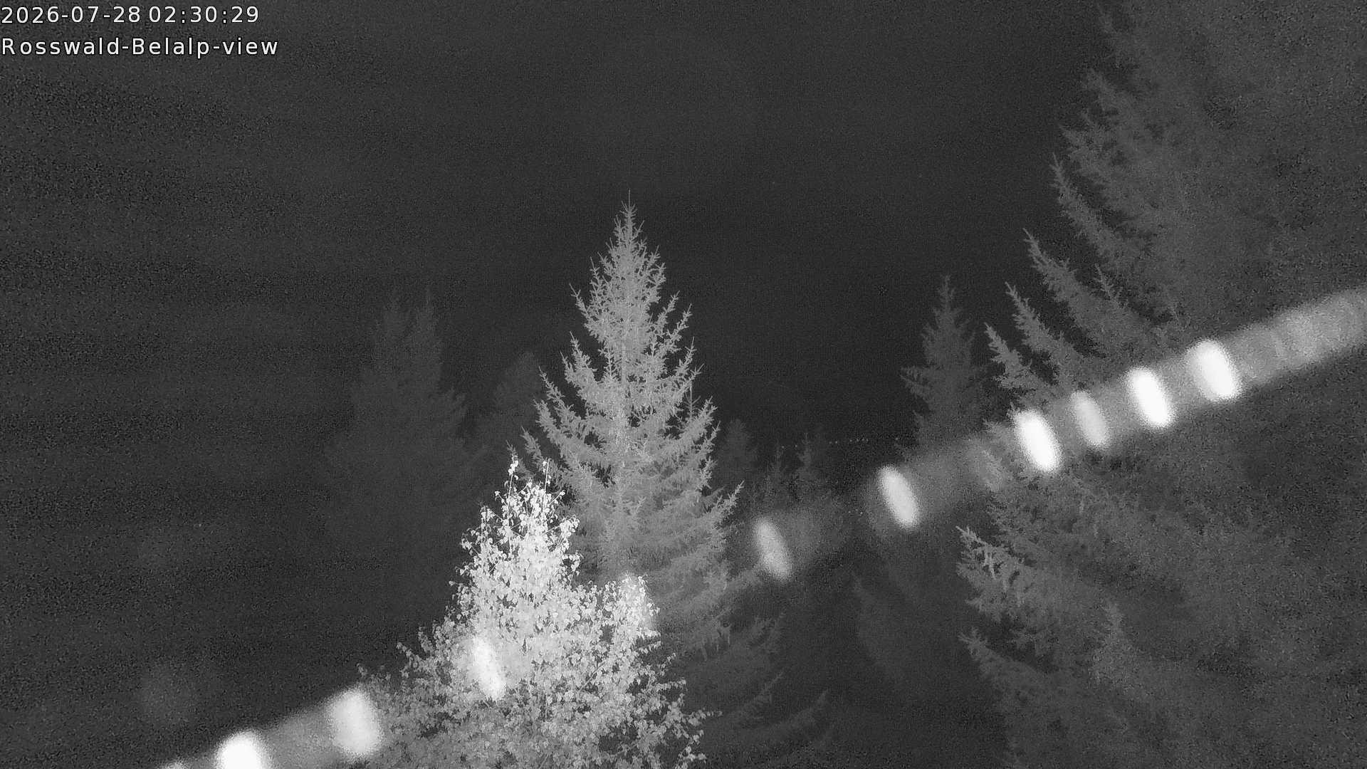 Archiv Foto Webcam Rosswald - Chalet Bergfriede