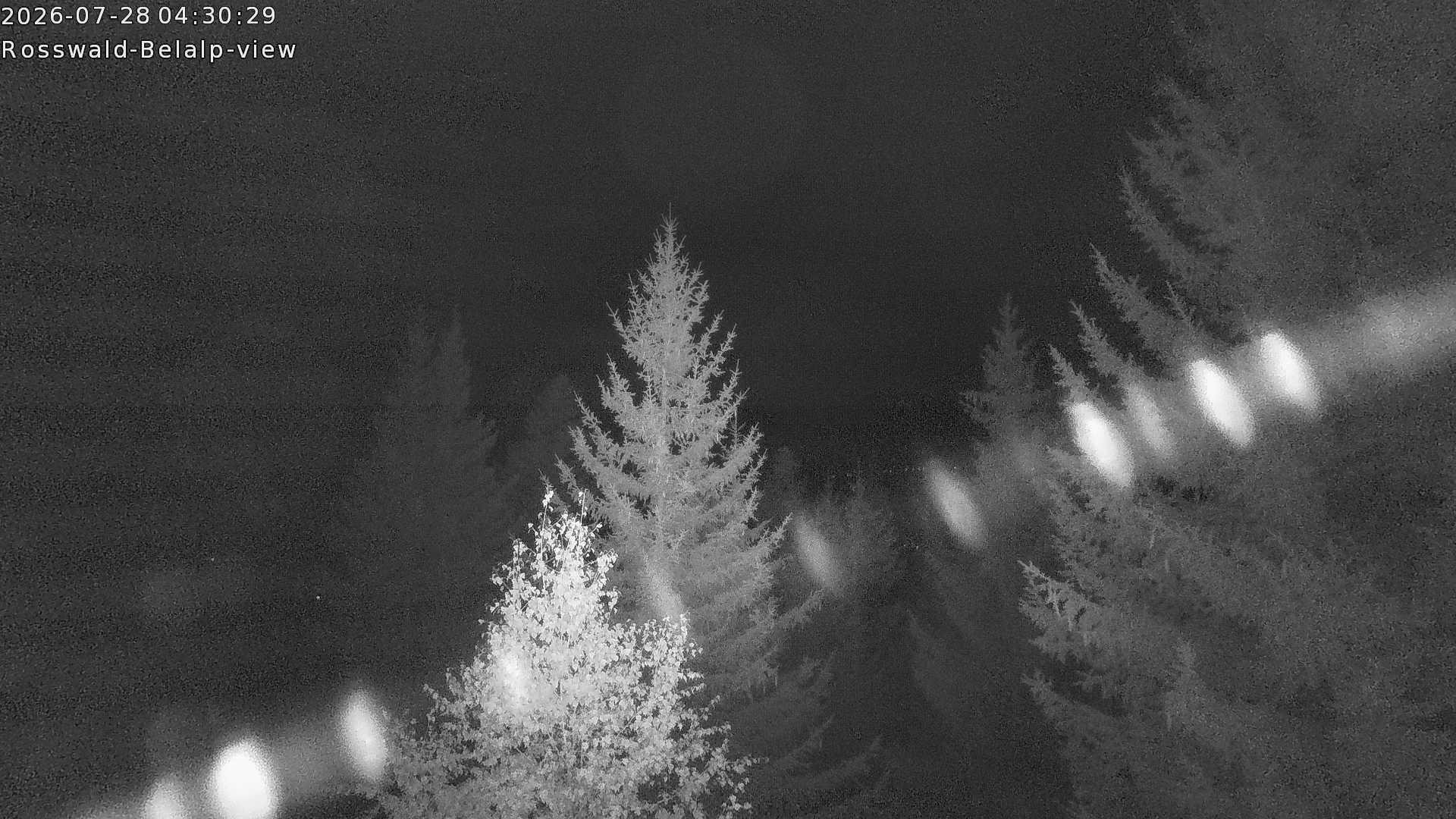 Archiv Foto Webcam Rosswald - Chalet Bergfriede