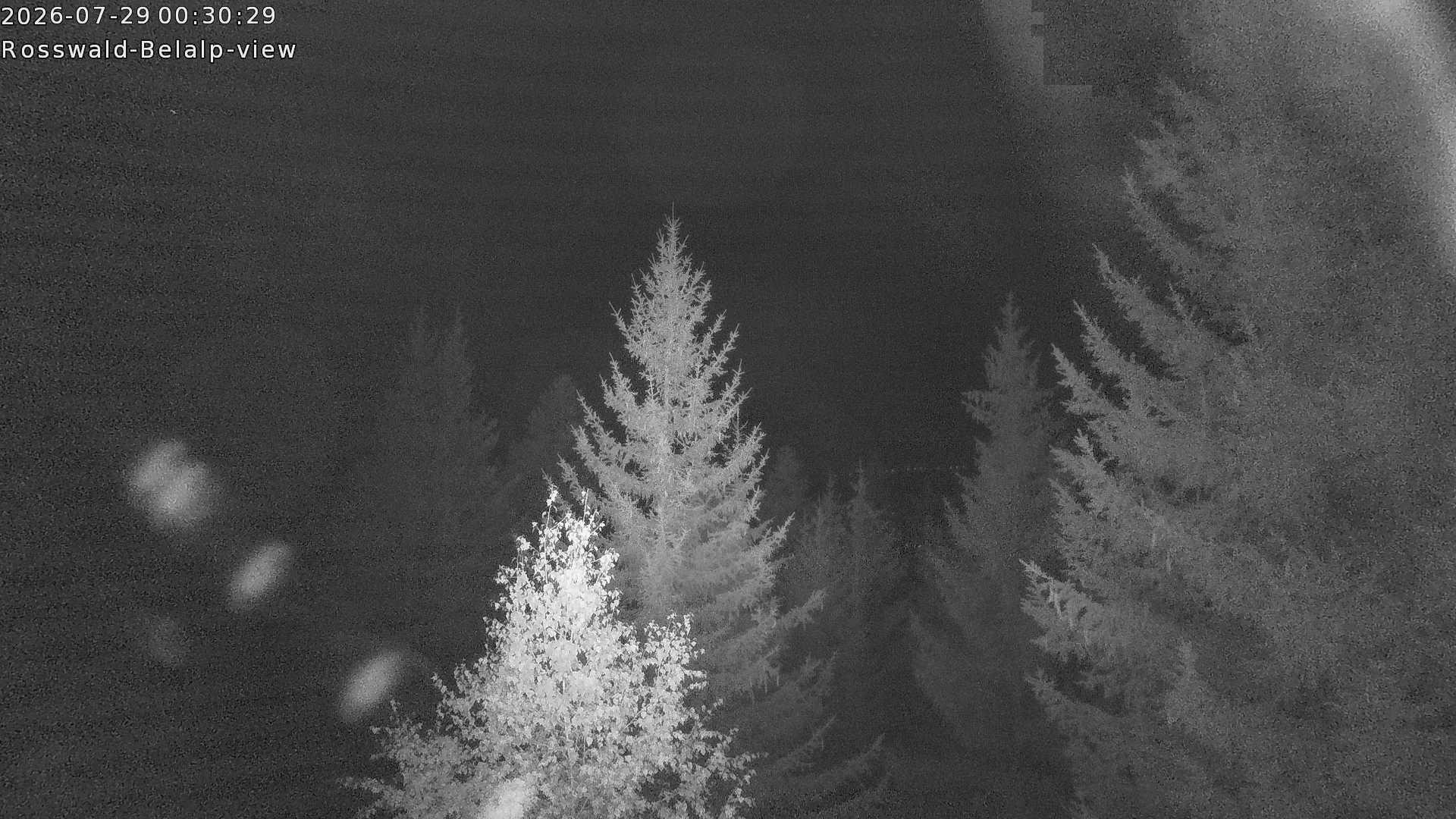 Archiv Foto Webcam Rosswald - Chalet Bergfriede