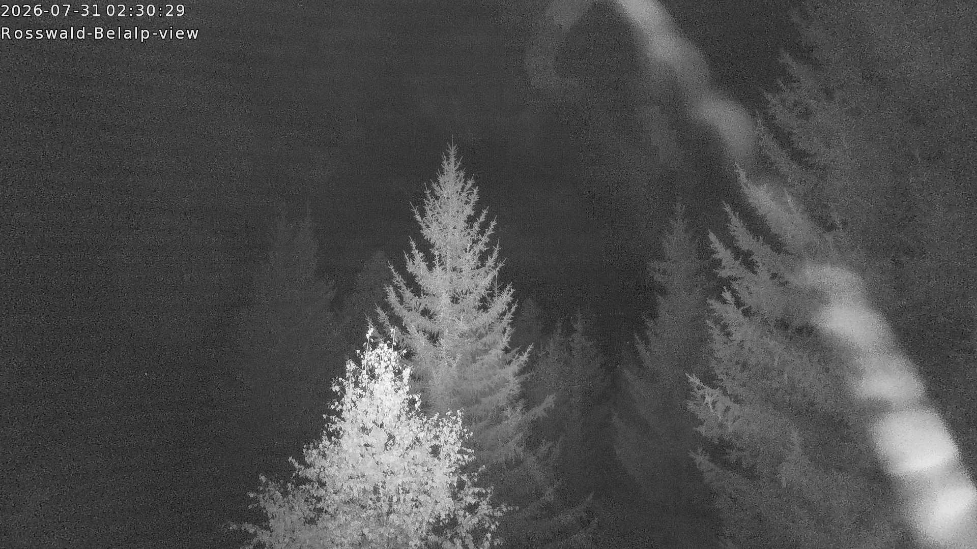 Archiv Foto Webcam Rosswald - Chalet Bergfriede
