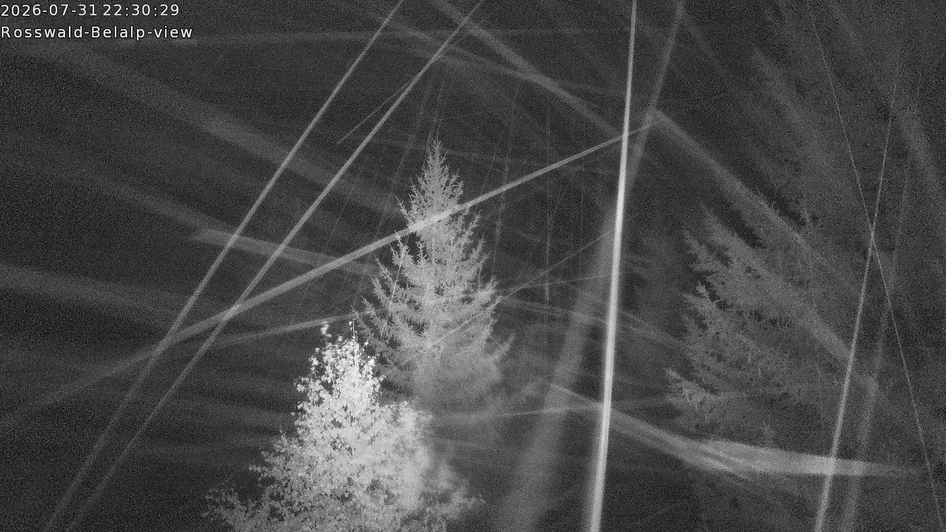 Archiv Foto Webcam Rosswald - Chalet Bergfriede