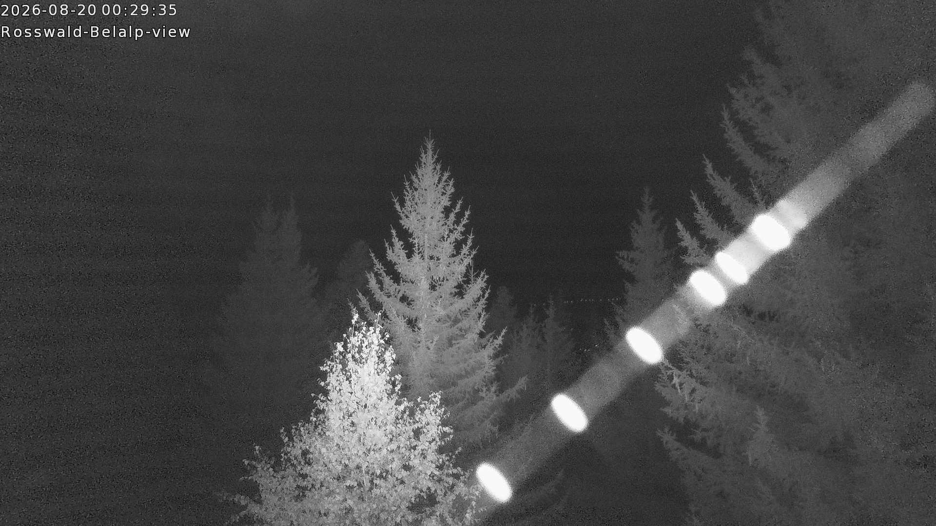 Archiv Foto Webcam Rosswald - Chalet Bergfriede