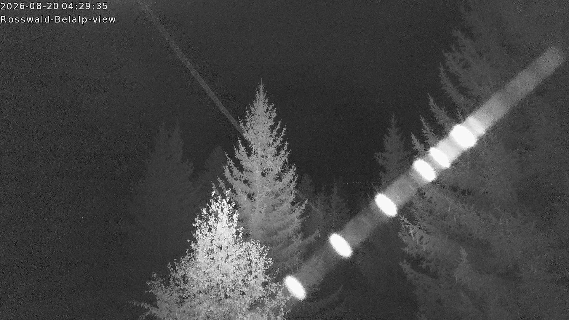 Archiv Foto Webcam Rosswald - Chalet Bergfriede
