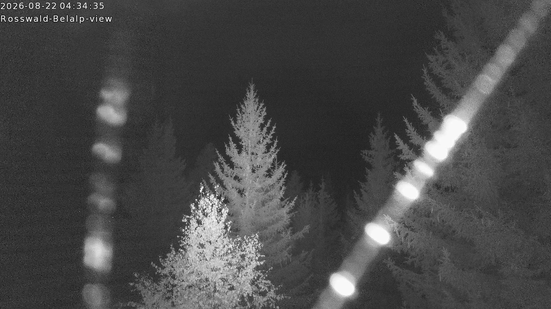 Archiv Foto Webcam Rosswald - Chalet Bergfriede
