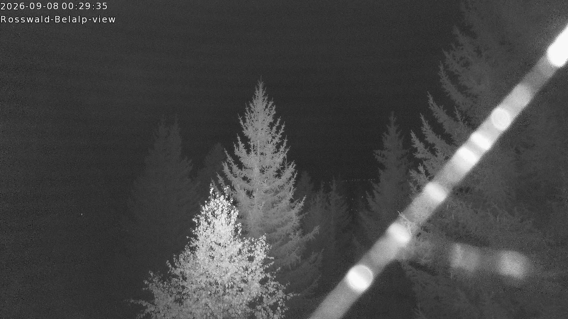 Archiv Foto Webcam Rosswald - Chalet Bergfriede