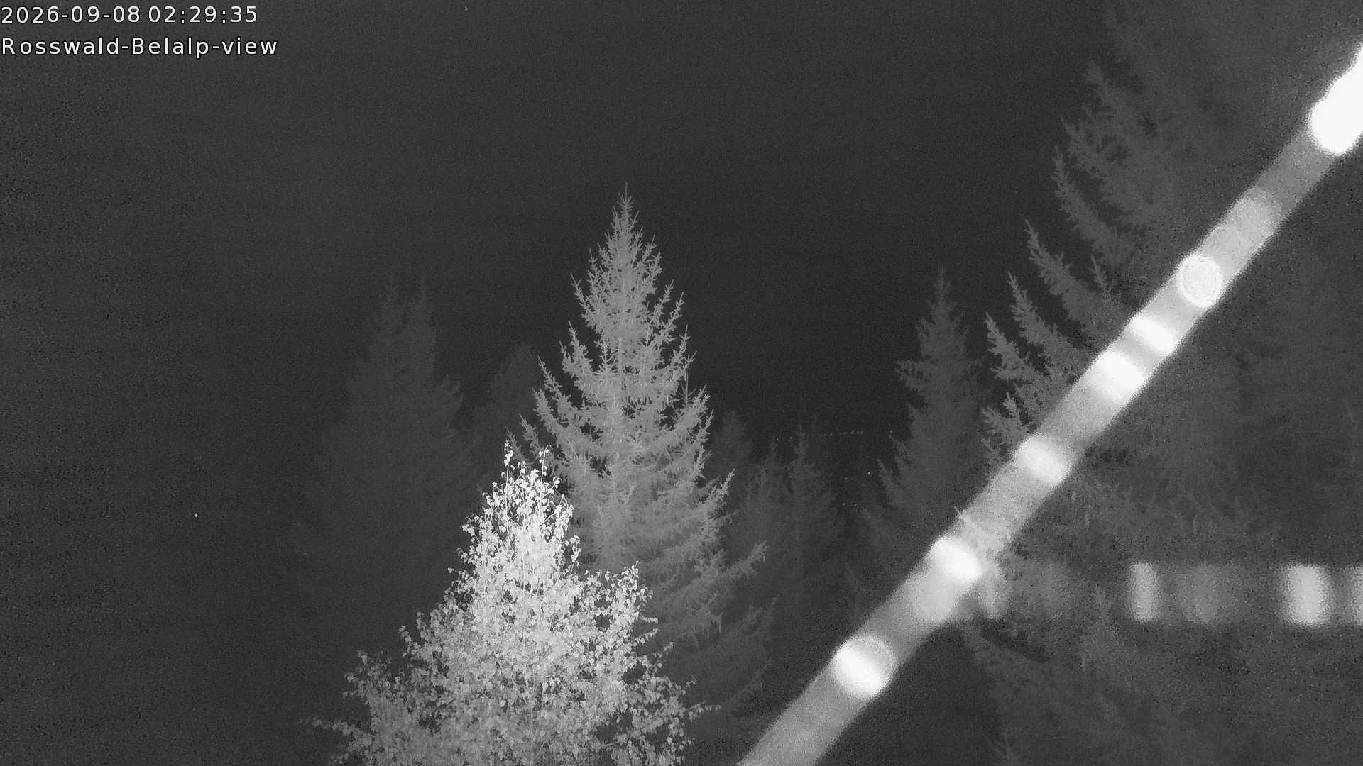 Archiv Foto Webcam Rosswald - Chalet Bergfriede