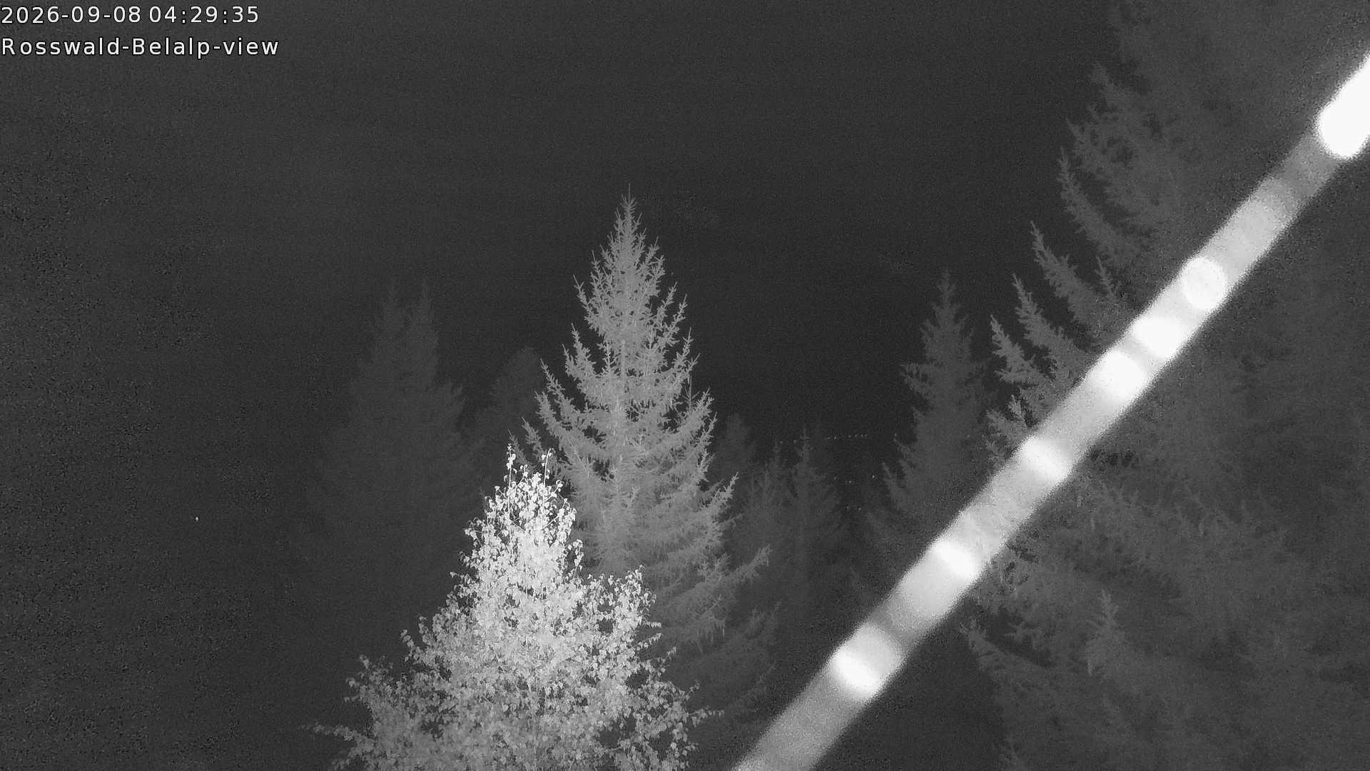 Archiv Foto Webcam Rosswald - Chalet Bergfriede