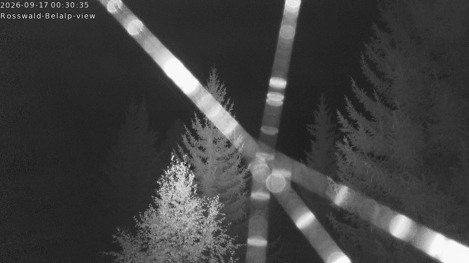 Archiv Foto Webcam Rosswald - Chalet Bergfriede