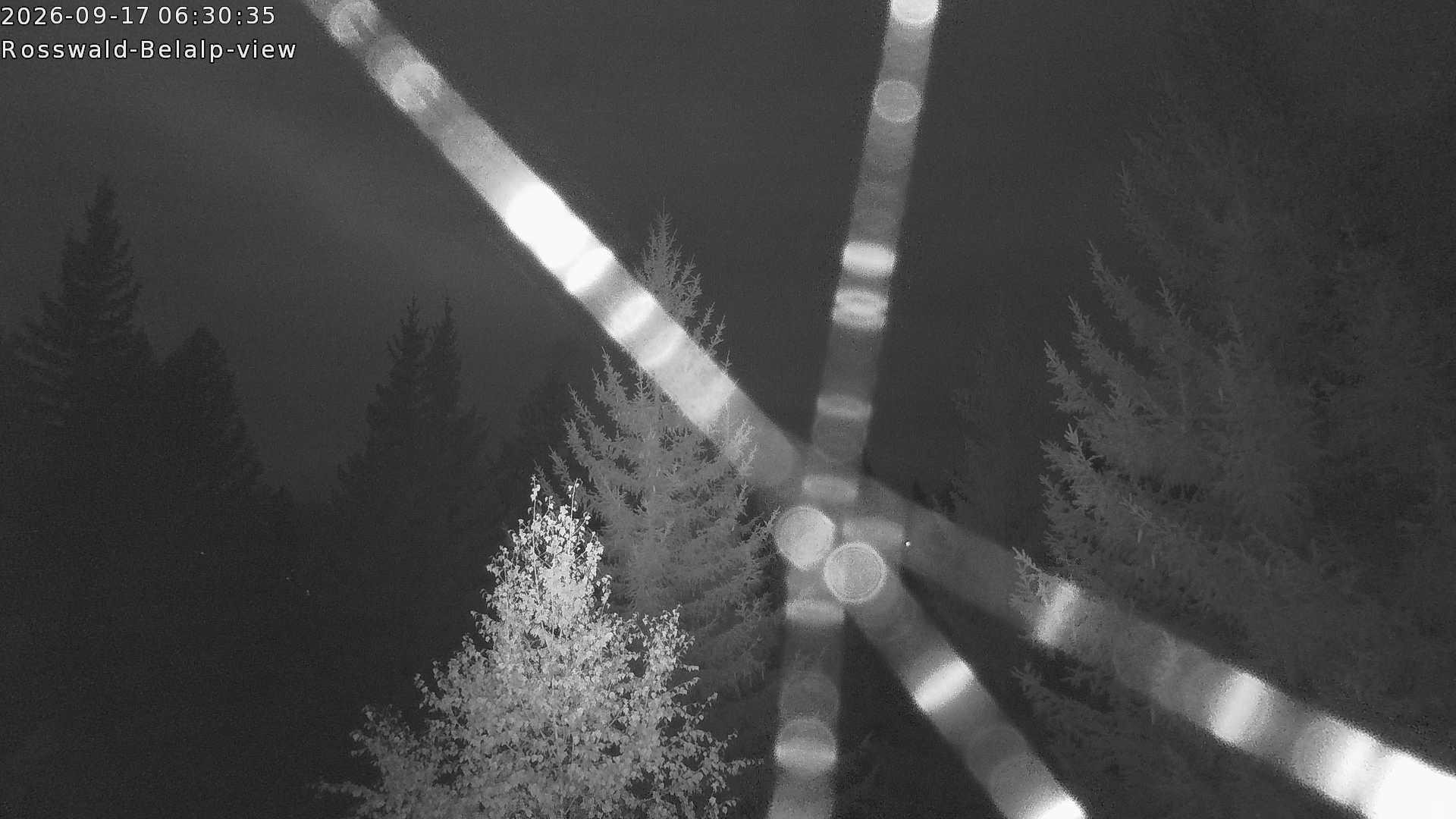 Archiv Foto Webcam Rosswald - Chalet Bergfriede