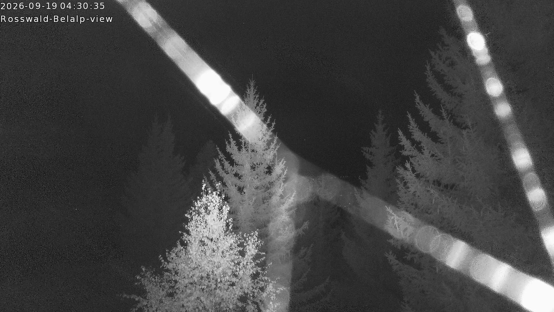 Archiv Foto Webcam Rosswald - Chalet Bergfriede