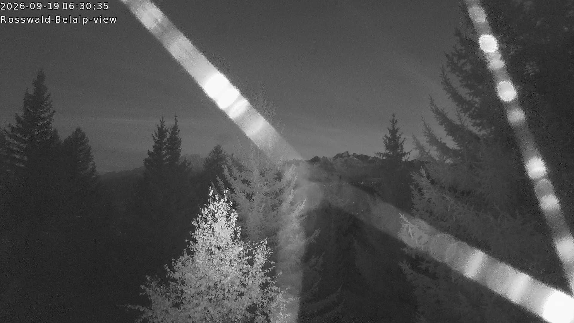 Archiv Foto Webcam Rosswald - Chalet Bergfriede