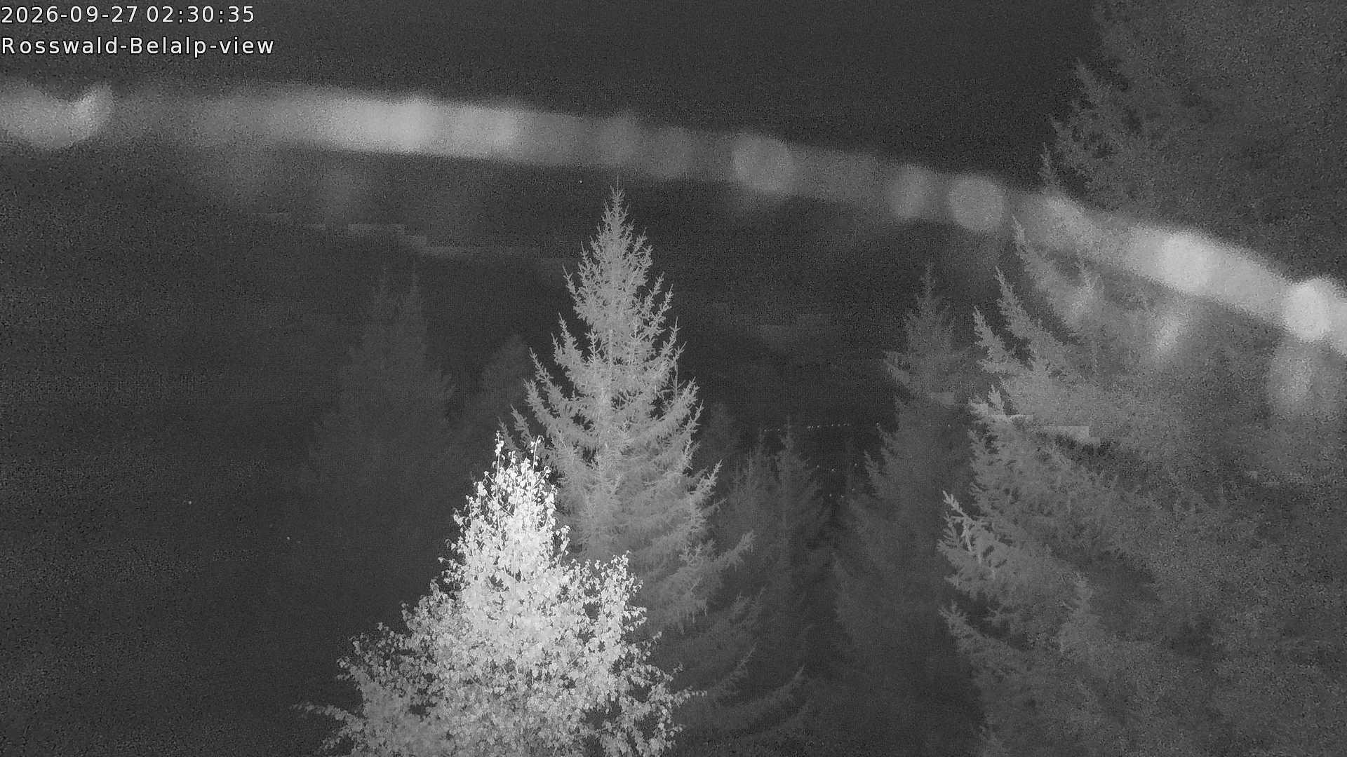 Archiv Foto Webcam Rosswald - Chalet Bergfriede