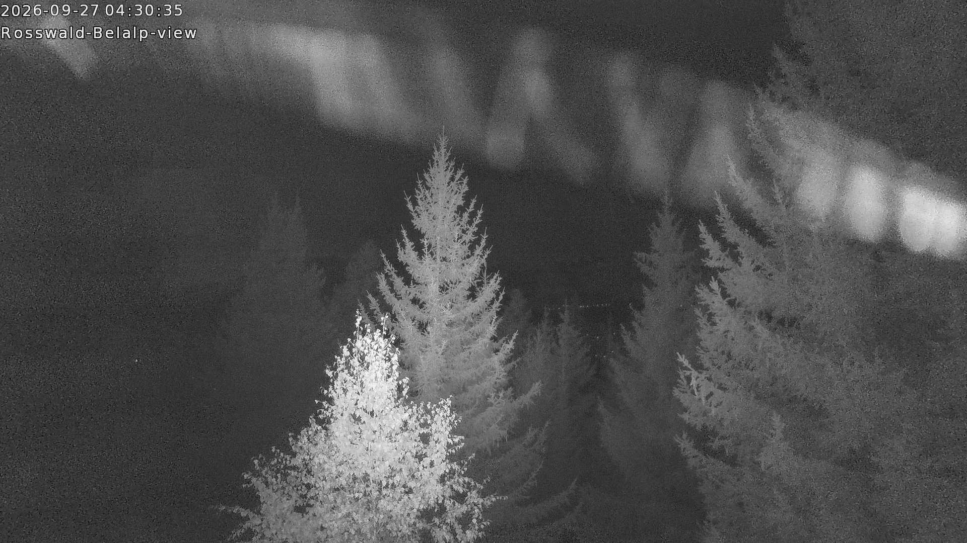 Archiv Foto Webcam Rosswald - Chalet Bergfriede