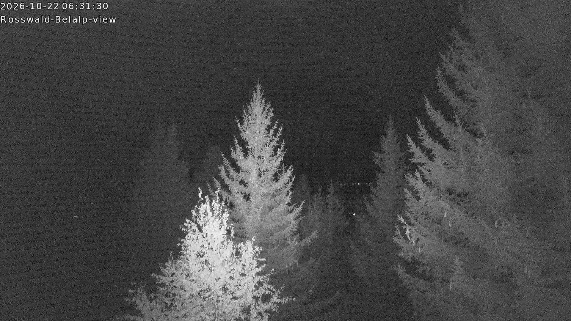Archiv Foto Webcam Rosswald - Chalet Bergfriede