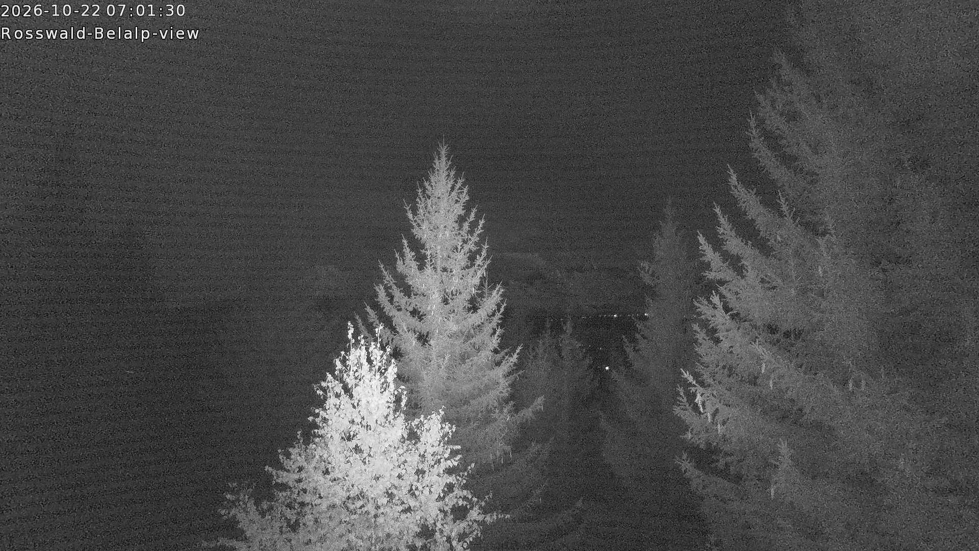 Archiv Foto Webcam Rosswald - Chalet Bergfriede