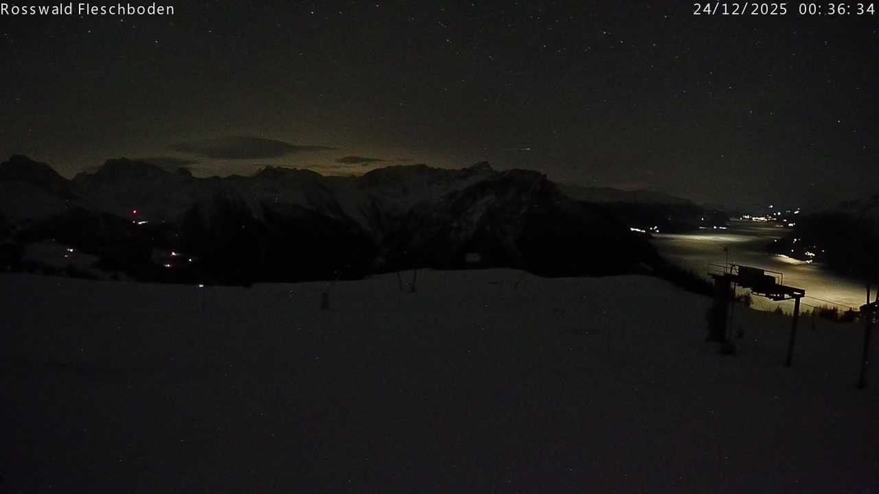 Archiv Foto Webcam Rosswald - Fleschboden