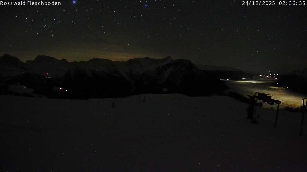 Archiv Foto Webcam Rosswald - Fleschboden
