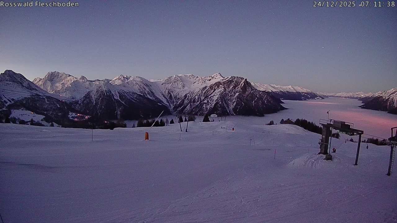 Archiv Foto Webcam Rosswald - Fleschboden