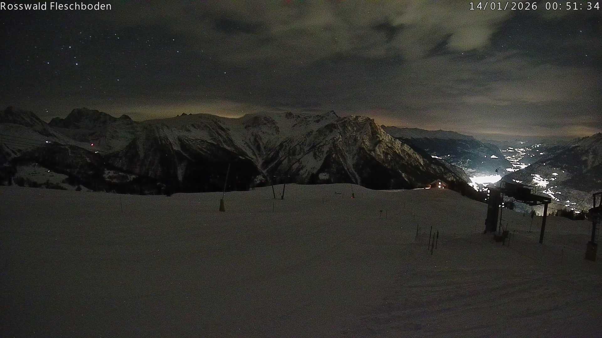 Archiv Foto Webcam Rosswald - Fleschboden