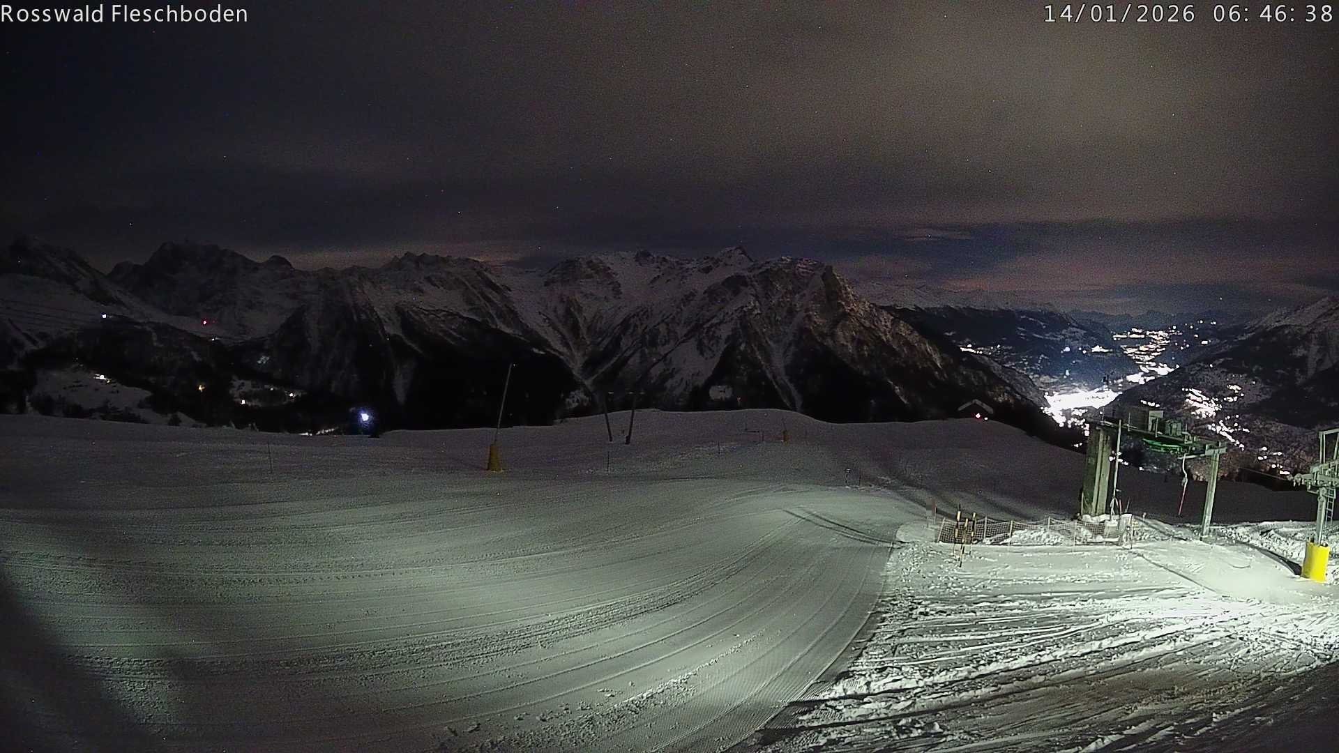 Archiv Foto Webcam Rosswald - Fleschboden