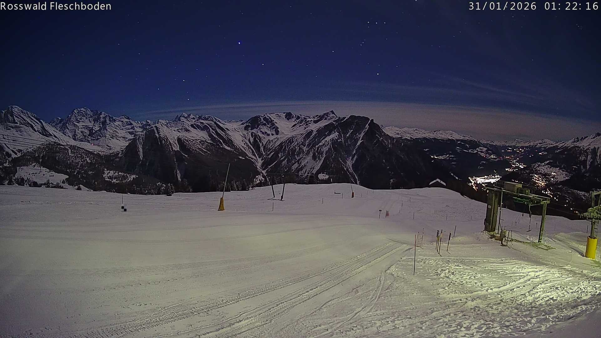 Archiv Foto Webcam Rosswald - Fleschboden